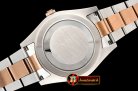 Rolex DJ2 41mm Oyst Flt RG/SS Silv. Wht Stk BP A3136 Mod