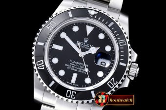 Rolex Submariner 116610 SS/SS Black BP Ult A3135 Mod