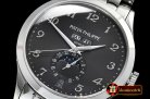 Patek Philippe Complication GMT Moonphase 5396G SS/SS Blk/Num MY9015
