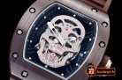 Richard Mille RM052 Diamond Skull Tourb Brown CER/RU MY9015 Mod