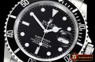 Rolex Submariner Ref.16610 SS/SS Black JF Asia 3135 Mod