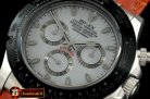 Replica Rolex Daytona 116506 SS/CER/LE White A-7750 Sec@6