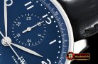 IWC Portuguese Chrono "150 Years" SS/LE Blue YLF A7750