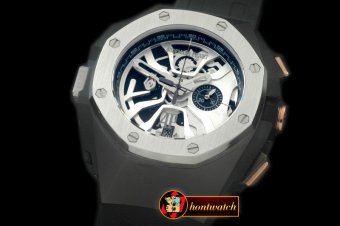 AP0321B - Royal Oak Concept Laptimer PVD/RU White Jap OS20