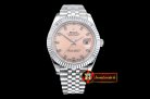 Rolex Datejust II DJ2 41mm Jub Flt SS/SS Rose Gold Diams BP A323