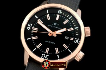 IWC0232B - 2013 Aquatimer Auto RG/RU Black A-2813