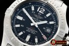 Breitling Colt 44mm Automatic SS/SS Black GF Asia 2824