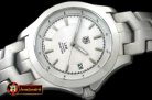 Replica Tag Heuer Link Automatic SS/SS White Asian 2824