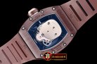 Richard Mille RM052 Diamond Skull Tourb Brown CER/RU MY9015 Mod