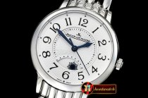 Jaeger Le Coultre Rendez-Vous Day/Night SS/SS White MY9015 Mod