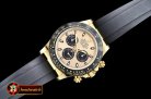 Rolex Daytona Cer Wrapped YG/RU Gold Stk BP Ult A7750 Mod