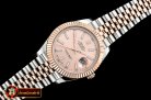 Rolex Datejust II 41mm Jub Flt RG/SS Rose Gold Stick BP Swiss 28