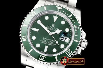 Rolex Submariner 116610LV SS/SS Green VRF Asia 2836