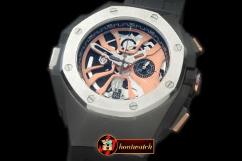 AP0321D - Royal Oak Concept Laptimer PVD/RU R-Gold Jap OS20