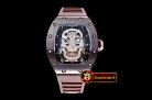 Richard Mille RM052 Diamond Skull Tourb Brown CER/RU MY9015 Mod