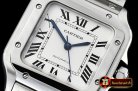Cartier Santos De Cartier 2018 Midsize SS/SS Wht GF Ult MY9015