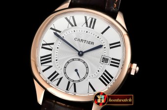 Cartier DRIVE DE CARTIER RG/LE White TF Asia 23J Mod