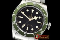 Tudor Heritage Black Bay Shield Green SS/SS Black ZF A2824
