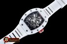 Richard Mille RM055 Bubba Watson Wht CER/VRU Blk Custom Mod