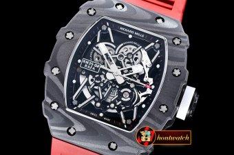 Richard Mille RM035-02 Rafael Nadal Blk FC/VRU Red Black Miyota