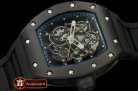 RM076H - RM055 Bubba Watson Tourbillon CER/PVD/RU Custom Skeleto