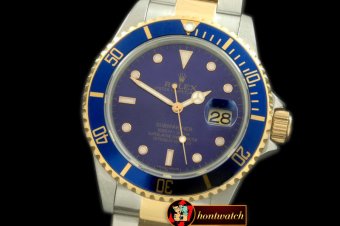 ROLSUB0168 - 16613 Submariner SS/YG Blue Jap M-9015