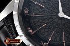 Roger Dubuis Knights of the Round Table II SS/LE Blk ZF Miyota 9015