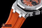 AP0335 - Royal Oak Offshore Diver Chrono SS/RU Orange JF A3126