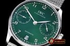 IWC0331C - Portugese 5007 SS/ME YLF Green SS A-52010