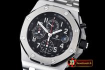 AP0374B - AP Royal Oak Chrono 26470 SS/SS Black A3126 - Noob