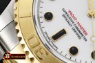 Rolex YachtMaster 116623 40mm YG/SS White BP Ult A3135 Mod