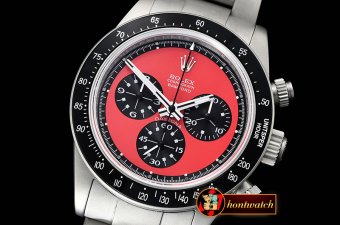 Rolex Daytona Ref.6263 SS/SS Red Bamford PN JKF A7750