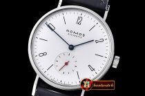 Replica Nomos Glashutte Tangente Neomatik SS/LE White Asia HW