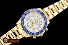 Rolex YachtMaster 116688 Blue YG/YG White BP Asia 4161 Mod