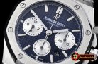 Audemars Piguet Royal Oak Chronograph 26320ST SS/SS Blue/Wht JHF