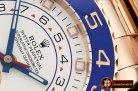 Rolex YachtMaster II Blue RG/RG White BP Asia 2813 Mod