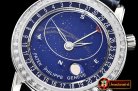 PP0276A - Celestial Sky Moon Date Diams SS/LE Blue MY9015 Mod