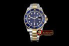 Rolex Submariner 116613 Cer YG/SS Blue BP V2 SP Asia 3135