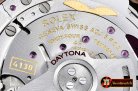 Rolex Daytona Cer RG/RU Black Stick BP Ult A7750 Mod