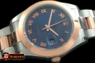 R2DJ0193H - SS/RG Oyster Blue Roman Asian Eta 2836-2