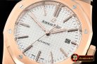 Audemars Piguet Royal Oak 15400 RG/RG White JF V2 MY9015 Mod 3120