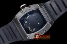 Richard Mille RM052 Skeleton Skull Black CER/RU Blue Custom Mod