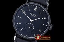 Replica Nomos Tangente 38 Deep Black PVD/LE Black Asia 23J