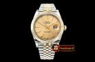 Rolex Datejust II 41mm Jub Flt Wrap YG/SS Gold Stick BP A2836