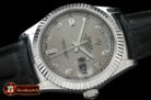 Replica Rolex DayDate Fluted Grey Diam SS/LE Asian Eta 2836