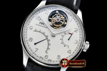 IWC Portugese Mystere Tourb IW504602 SS/LE White ZF Tourb