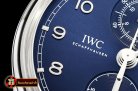 IWC Portuguese Chrono Classic IW390404 SS/LE Blue ZF A7750