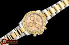 Rolex Daytona 116523 YG/SS Gold Diam OMF A7750 Mod