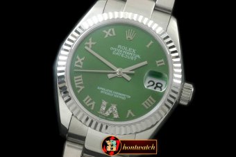 RMDJ205A - SS/SS Oyster Green Roman Asia 2836