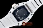 Richard Mille RM052 Skeleton Skull White CER/RU Blue Custom Mod